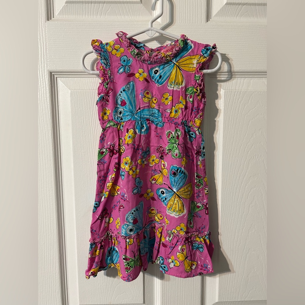 Havengirl boutique pink butterfly sequin dress